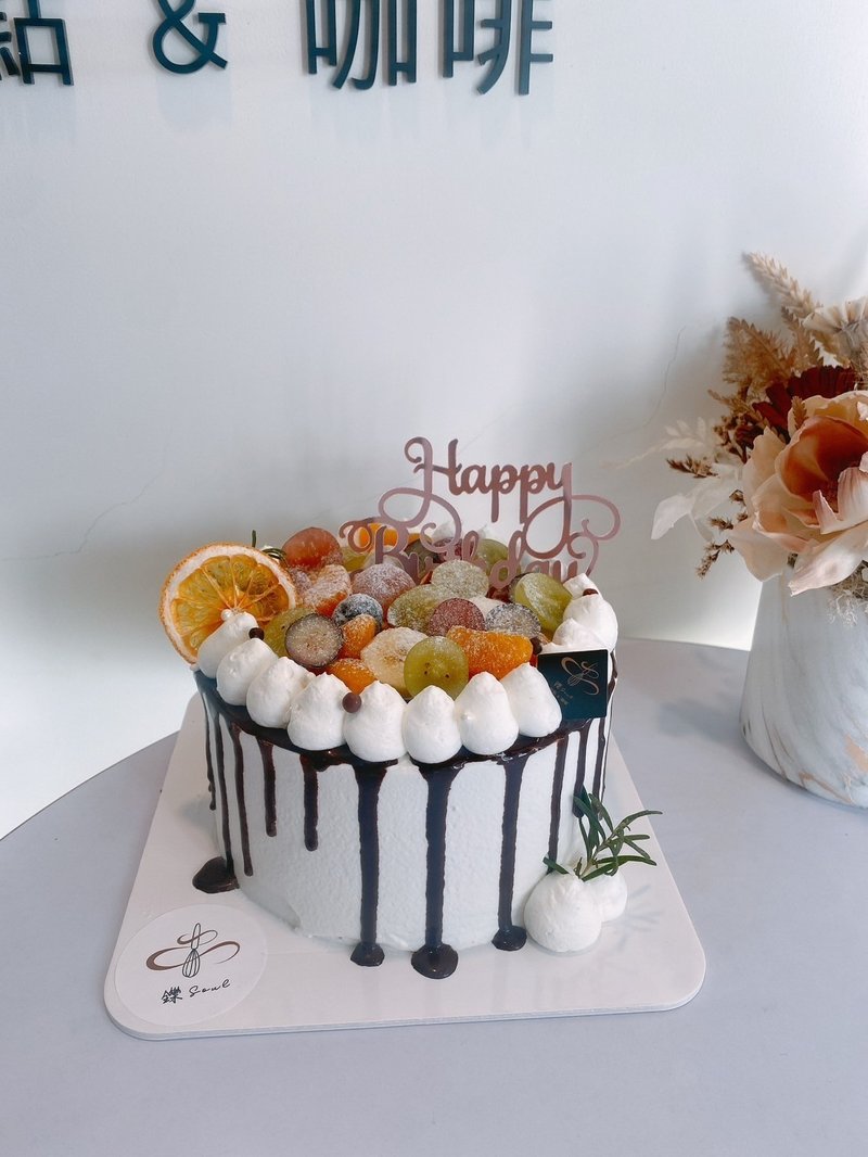 Coco Earl Cake Official Version Cake Full Version Fruit Decoration Dessert Birthday Cake Self Pickup in Taipei - Cake & Desserts - Fresh Ingredients 