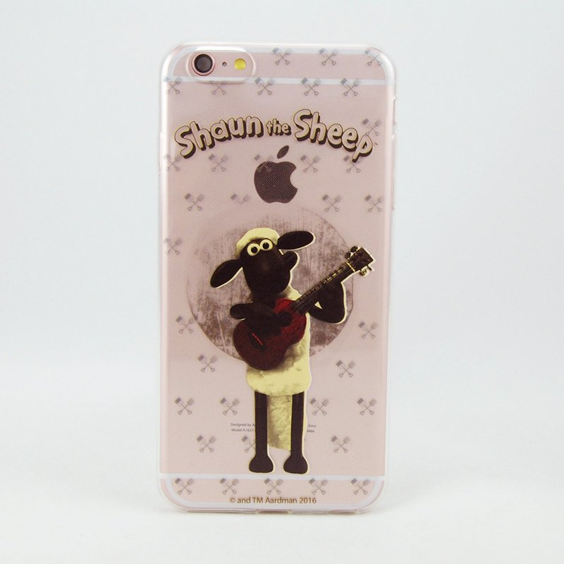 笑笑羊正版授權(Shaun The Sheep)-TPU手機保護殼：【鄉村樂曲】《iPhone/Samsung/HTC/ASUS/Sony/LG/小米/OPPO 》 - 手機殼/手機套 - 矽膠 黑色