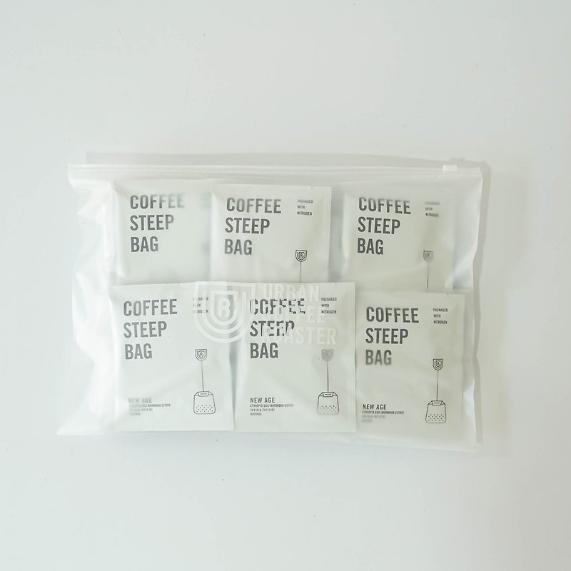 UCR咖啡濾泡包系列-NEW AGE(淺焙單品豆)-工作日套裝(濾泡包x22) - 咖啡/咖啡豆 - 其他材質 