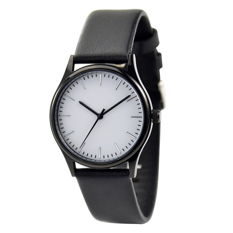 Minimalist Watch with thin stripes - Free shipping worldwide - นาฬิกาผู้หญิง - โลหะ 