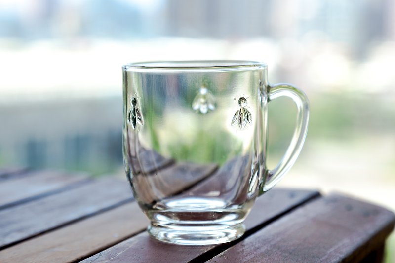 Bee glass mug - Teapots & Teacups - Glass Transparent