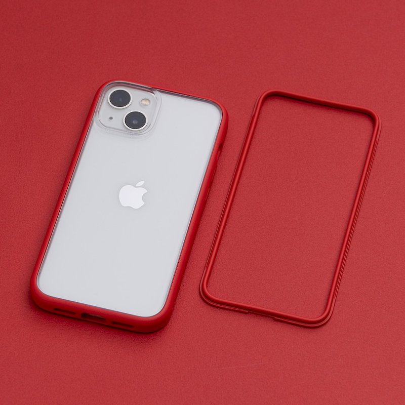 Mod NX邊框背蓋兩用手機殼-紅 for iPhone 系列 - 手機配件 - 塑膠 紅色