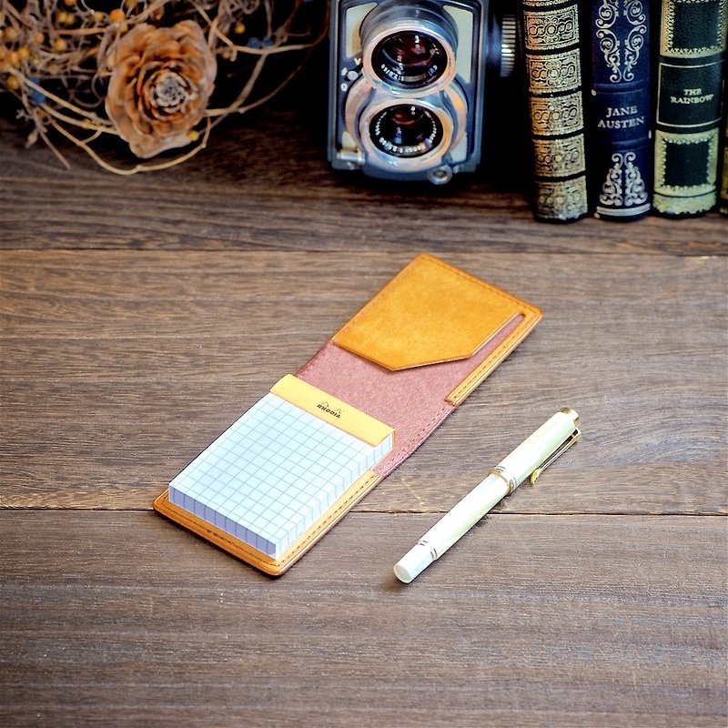 Rhodia No10 color order - Notebooks & Journals - Genuine Leather Yellow