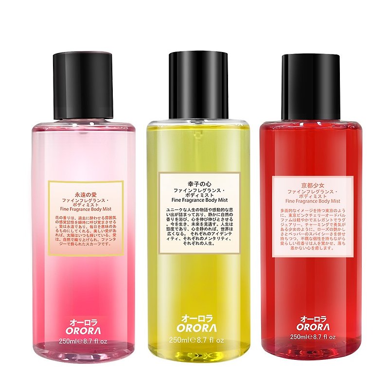 Fine Fragrance Body Mist 250ml(Forever Love / Tokyo Girl / The Heart of Sachiko) - Perfumes & Balms - Other Materials 