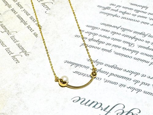 亞墨金珠寶 Yamojin Jewelry｜黃金 鑽石 純銀 珍珠 寶石 【亞墨金珠寶】珍珠項鍊 5G黃金 黃金頸鏈 結婚飾品 串珠鍊 閨蜜