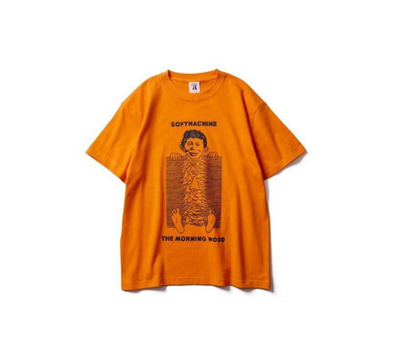 Softmachine Morning Wood T-Shirt惡搞歡樂分隊晨勃上衣(三色) - 男 T 恤 - 棉．麻 多色