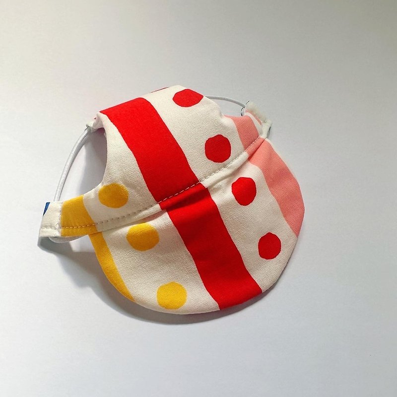 Circus pet sun hat - Clothing & Accessories - Cotton & Hemp Red