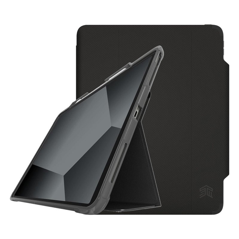 | 福利品出清 | STM Dux Plus Pro 12.9吋 (第3~6代) 保護殼 (黑) - 平板/電腦保護殼/保護貼 - 塑膠 黑色