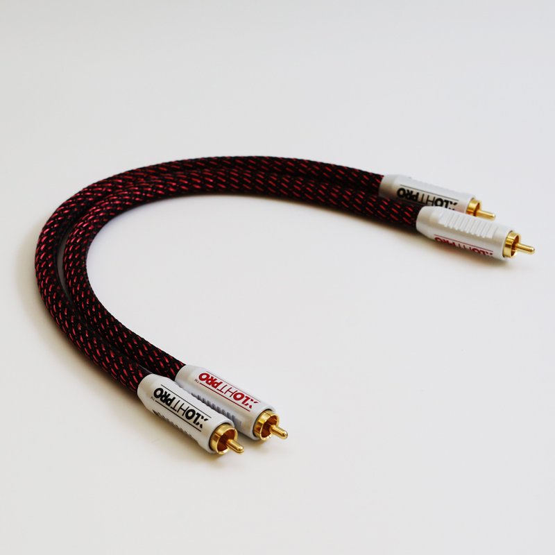 專業發燒RCA訊號線【川木】全新現貨【W266】結晶銅發燒雙蓮花音 - 科技小物 - 其他金屬 