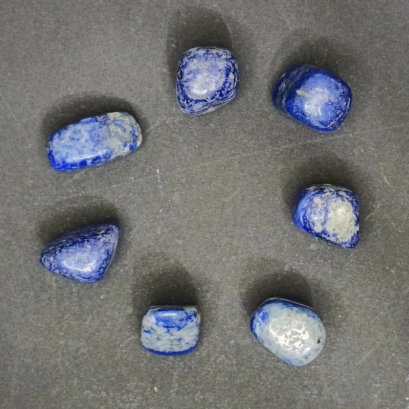 青金石滾石Lazurite H3/礦石/水晶/脈輪石/平衡/療癒石 - 其他 - 半寶石 