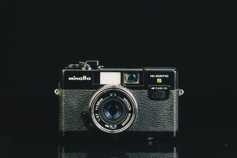 Minolta HI-MATIC S #4216 #135底片相機 - 菲林/即影即有相機 - 其他金屬 黑色