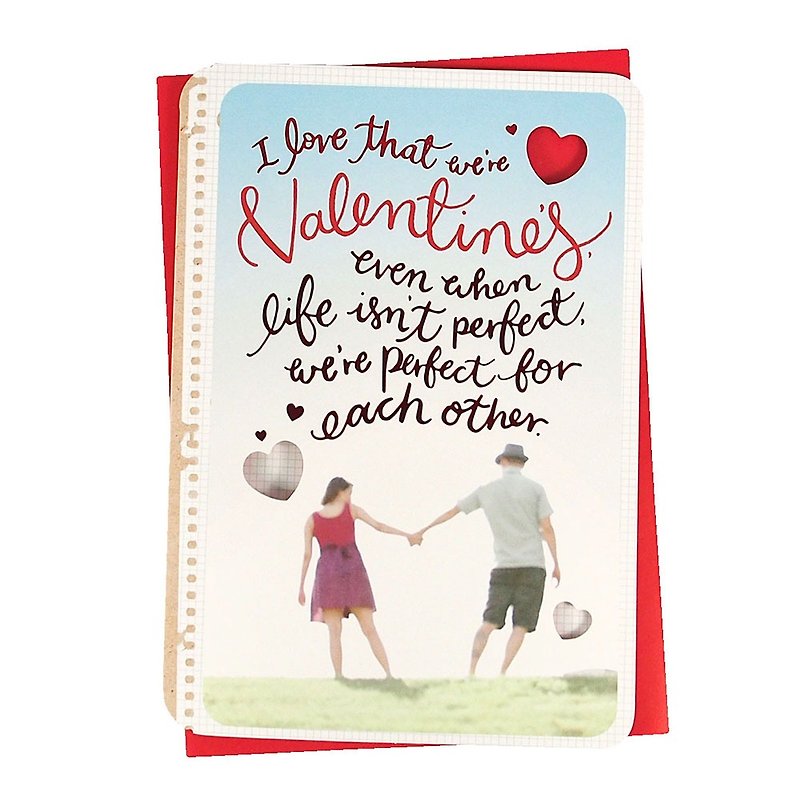 The fit of each other is perfect【Hallmark-Card Valentine's Day Series】 - Cards & Postcards - Paper Multicolor