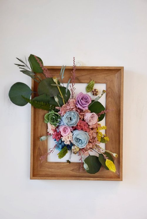 Together 花藝禮品 永生花壁飾桌框