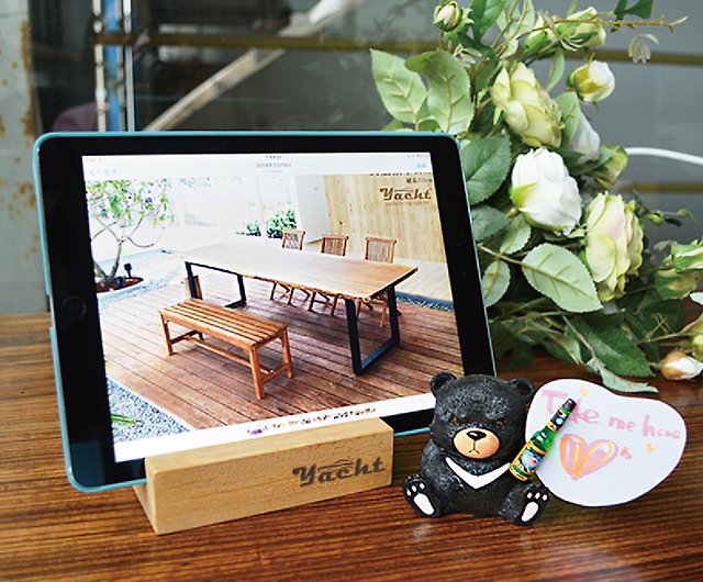 Taiwan Black Bear. Panda Bear Log Fragrance Mobile Phone Holder (Free  limited cypress hydrosol) - Shop yacht Fragrances - Pinkoi