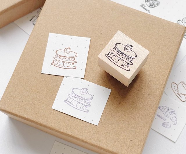 さとちん　Ladurée 木製スタンプセット 3個 さとちん様専用 Ladurée 木製スタンプセット 3個