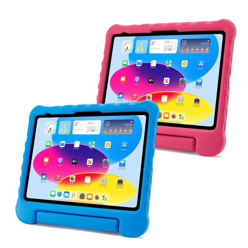 Pipetto iPad 10th generation 10.9-inch Activity children's anti-fall protective case - Tablet & Laptop Cases - Rubber 