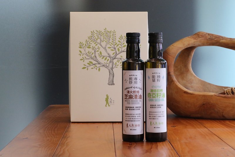 Mother's Day Gift Box-Daily Balance Group [Chia Seed Oil + Sesame Oil] - Other - Fresh Ingredients 