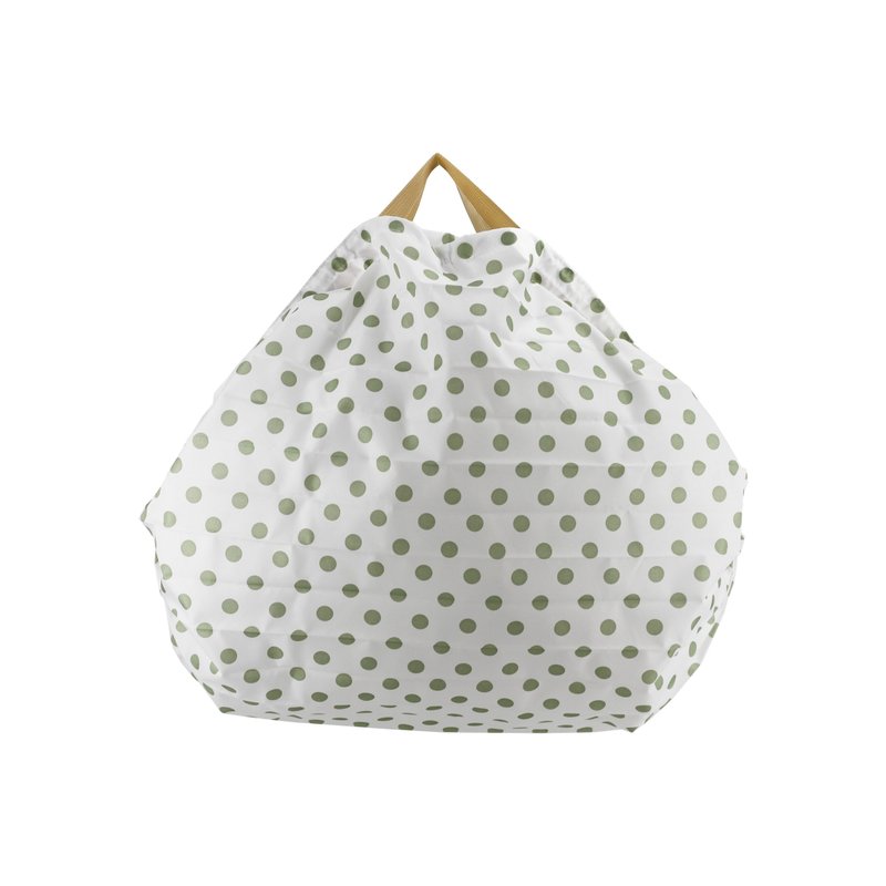 NETTA multifunctional rain cover shopping bag L - กระเป๋าถือ - วัสดุกันนำ้ สีเขียว