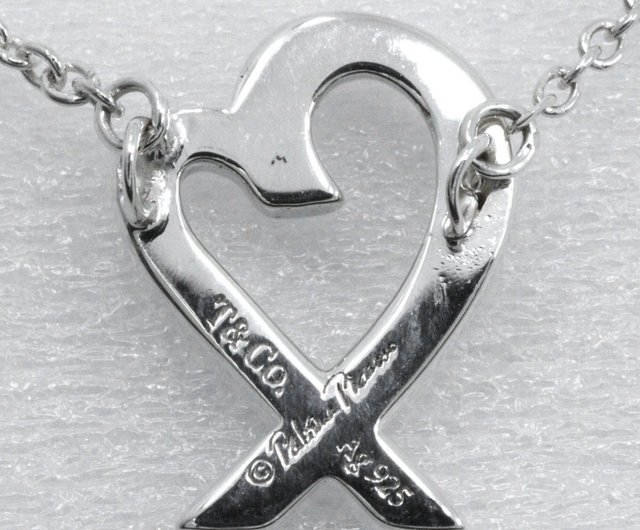 日本直送】ティファニー TIFFANY&Co. ラビングハート ネックレス