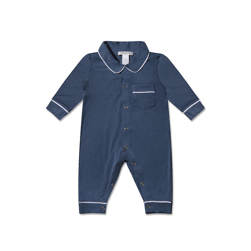 Infant Reene Pajama - 嬰兒連身衣/包被/包巾 - 其他材質 藍色