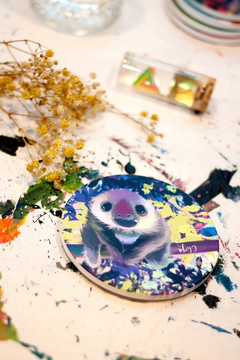 Animal Series/ Kouhai/ MIT Special/ Yingge Ceramic Coaster/ Art Decoration - ที่รองแก้ว - ดินเผา หลากหลายสี