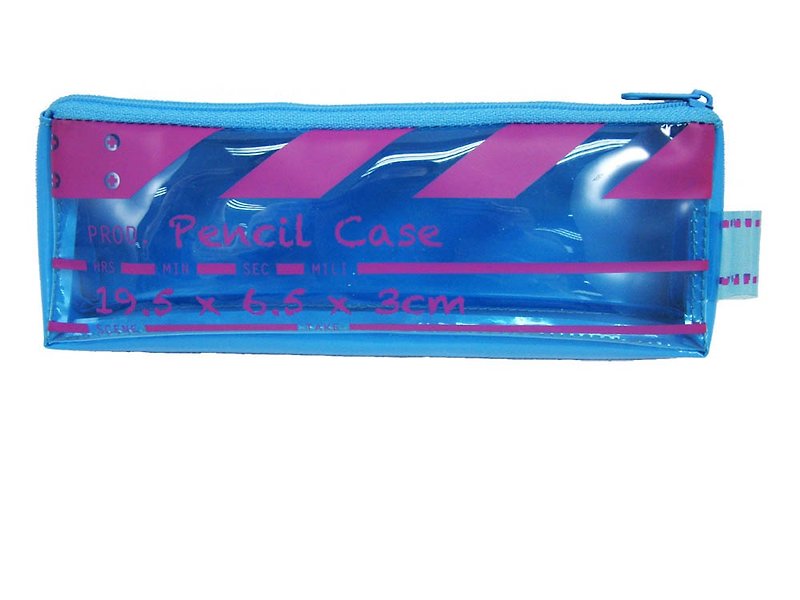 Director Clap Pencil Case - Blue - กล่องดินสอ/ถุงดินสอ - พลาสติก สีน้ำเงิน