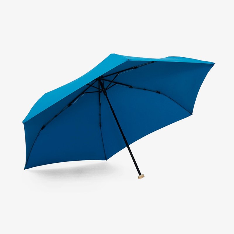 MINI POCKET迷你仕幔碳纖維傘 - 多瑙藍 - 雨傘/雨衣 - 聚酯纖維 藍色