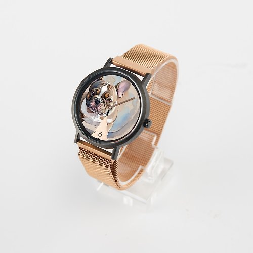 需有其錶旗艦店 原創設計錶款專賣 需有其錶原創 法鬥藝術風防水米蘭磁吸手錶 中性錶 女錶 客製化