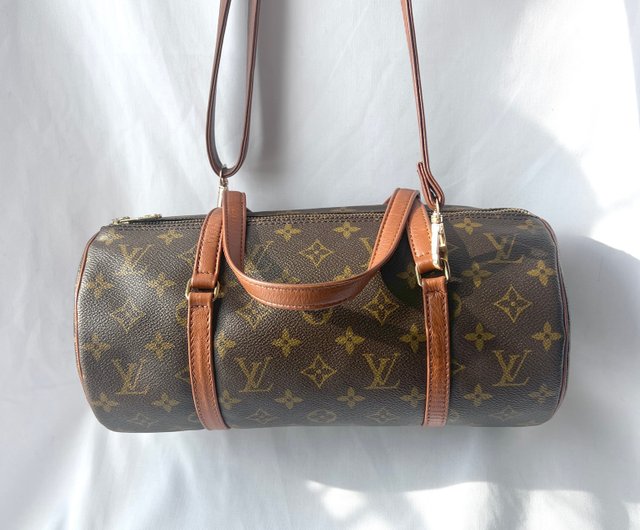 LV モノグラム パピヨン 30 円筒形ハンドバッグは無料の