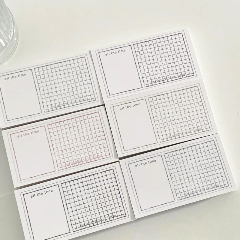 Grid paper - memo/便利貼 - 紙 