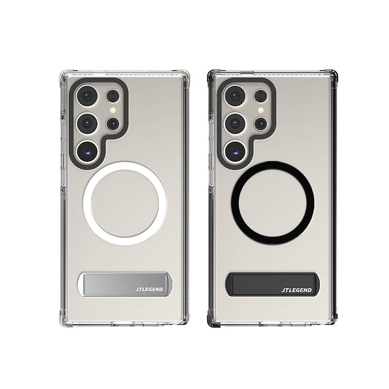 JTLEGEND Galaxy S24 Ultra Mag stand magnetic anti-fall stand phone case - เคส/ซองมือถือ - ซิลิคอน 