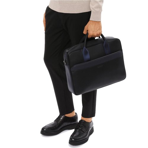 CROSS, CERRUTI 1881, ZENDAR 官方旗艦館 CERRUTI 1881 限量2折 頂級小牛皮公事包/肩揹包 全新專櫃展示品