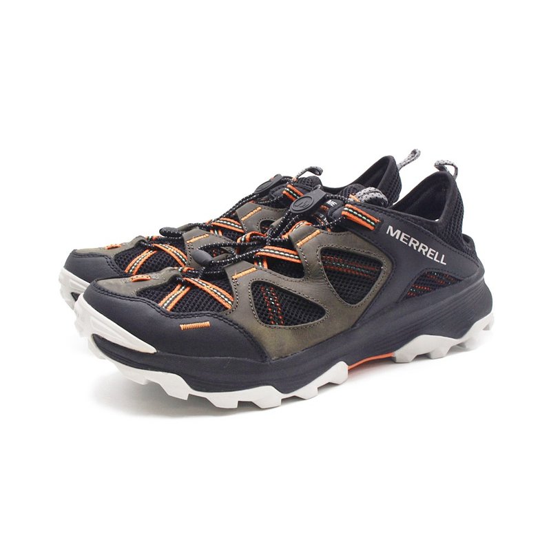 MERRELL(男)SPEED STRIKE LTR SIEVE快乾水陸兩棲鞋 男鞋-黑綠 - 男運動鞋/球鞋 - 其他材質 