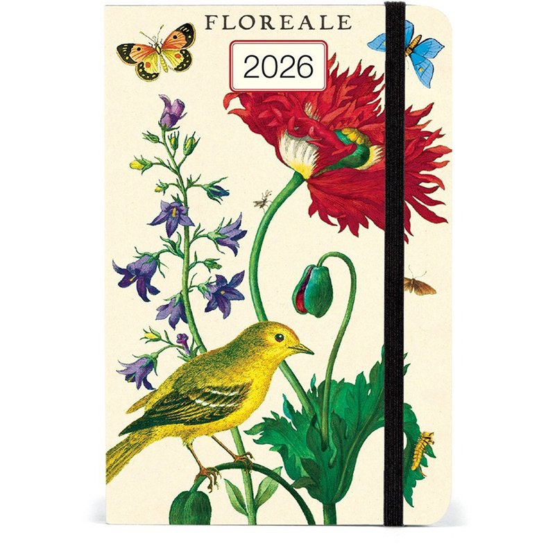 (預購) Cavallini & Co. 2026週計畫手帳_A6_FLOREALE - 筆記本/手帳 - 紙 多色