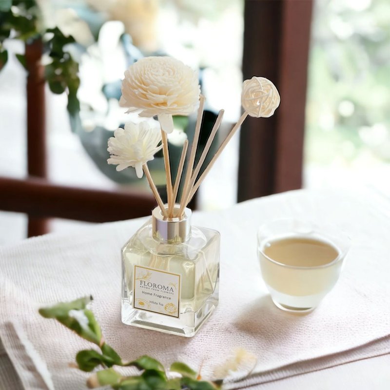 白茶 White Tea 室內擴香瓶 Home Diffuser - 香氛/精油/擴香 - 其他材質 白色