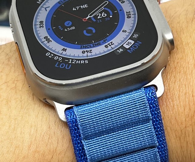 Apple Watch Ultra 49mm マルチカラー オレンジ アルパイン ループ ウォッチ バンド - ショップ Eternitizzz  Watch Straps 時計ベルト・時計バンド - Pinkoi