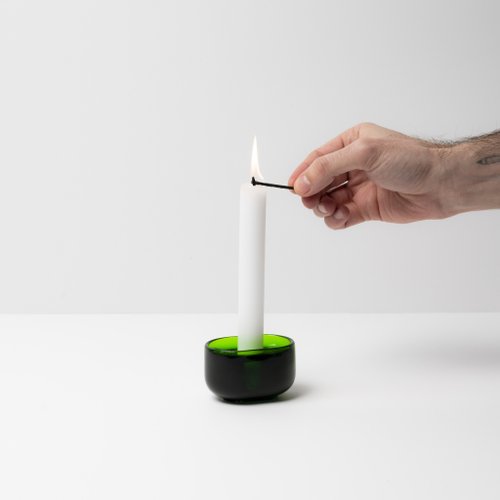 From the Bay Beacon Candle Holder 玻璃蠟燭臺