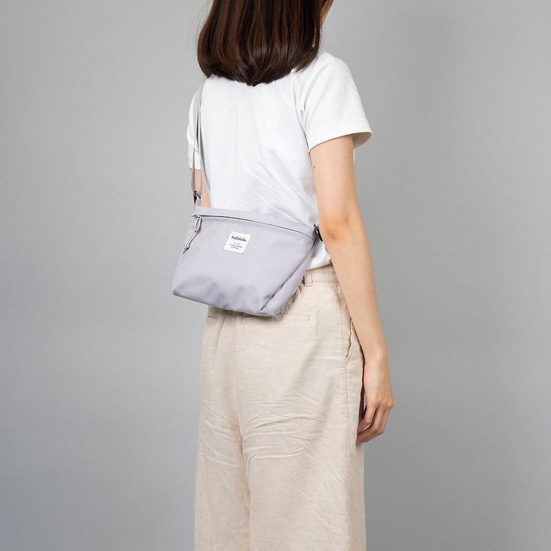 hellolulu CANA Backpack-Light Grey - Messenger Bags & Sling Bags - Polyester Gray