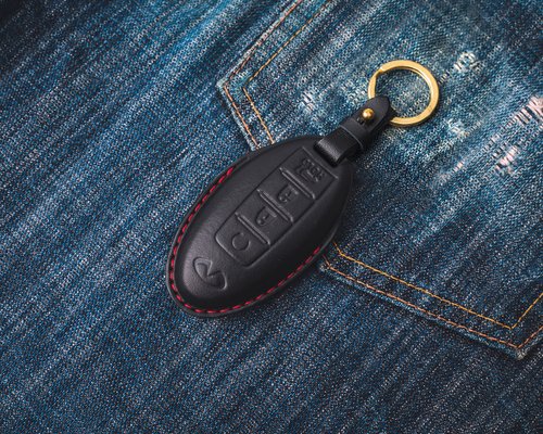 TTP leathers 波賽頓手工皮件 INFINITI 英菲尼迪 QX50 Q30 Q50 G37 G35 汽車鑰匙包鑰匙皮套