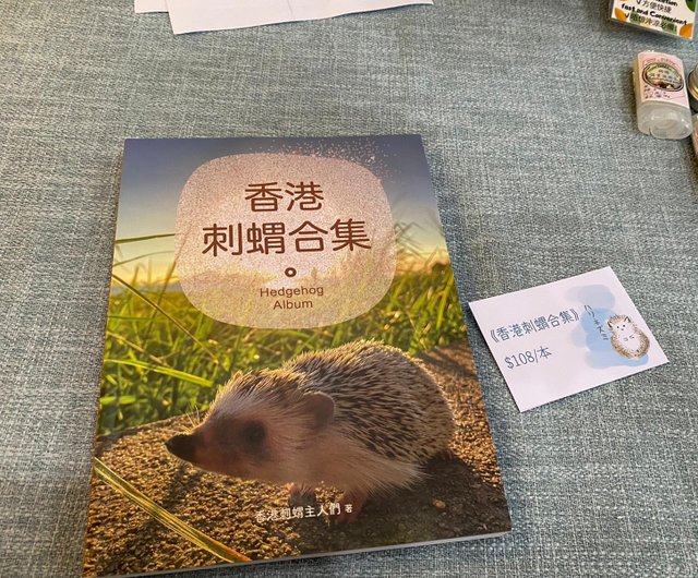 香港ハリネズミコレクション 香港初のハリネズミの写真集 ショップ Lovehedgie852 写真集 Pinkoi