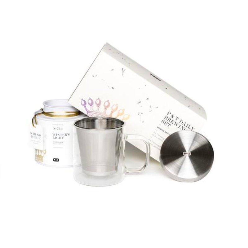 【X'mas Special】P & T Daily Brewing Set Winter - Tea - Paper White