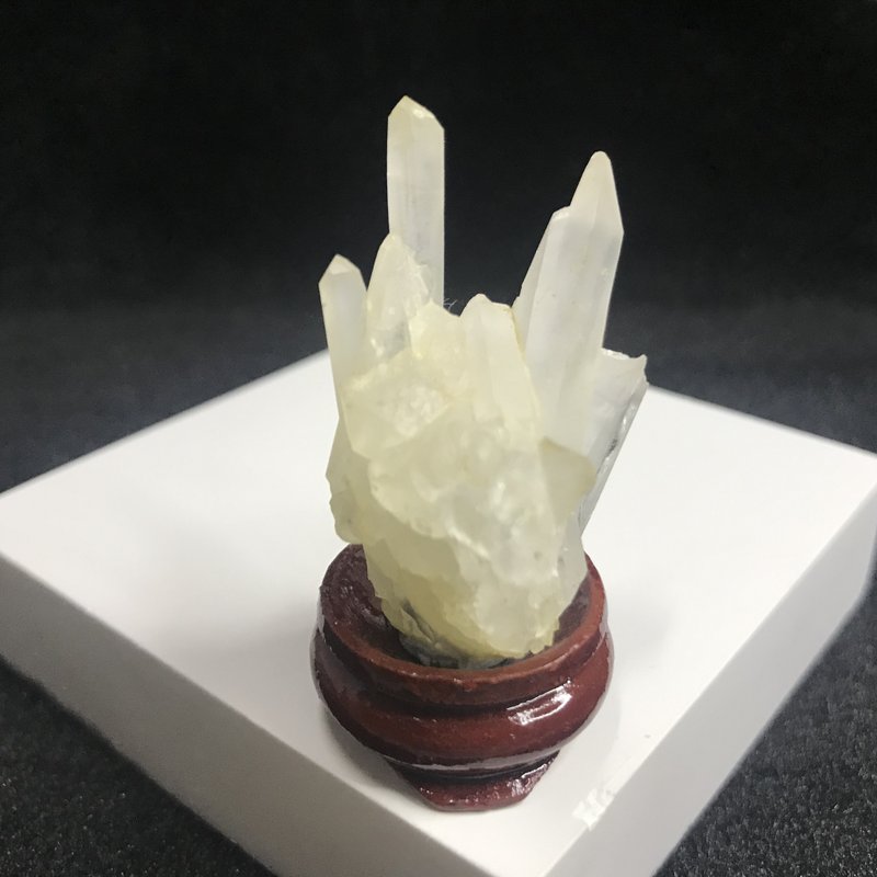 防輻射消磁淨化水晶I晶花白晶簇I晶柱I公司枱擺件I情人節生日禮物 - 擺飾/家飾品 - 水晶 
