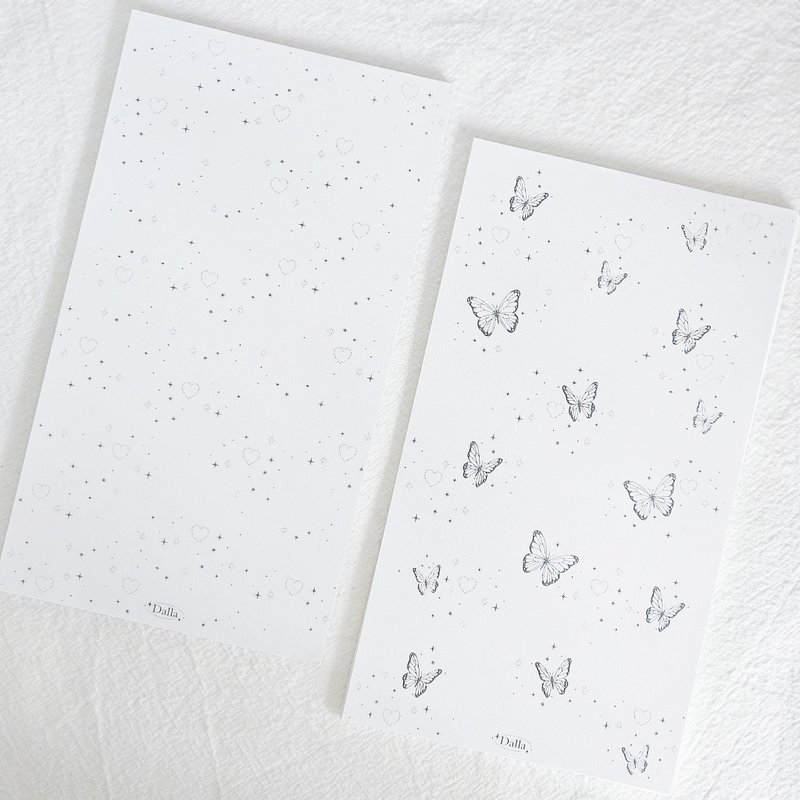 glitter note memo paper (A6) - สมุดบันทึก/สมุดปฏิทิน - กระดาษ 