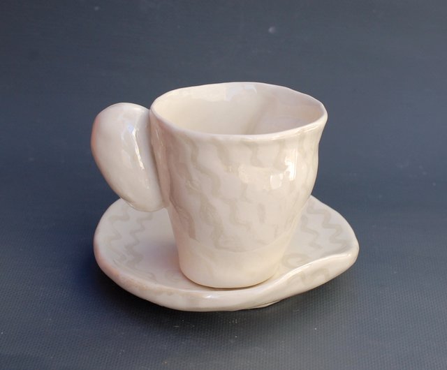 Ceramic Coffee Cup Saucer Set Cup and Saucer for Tea & Coffee