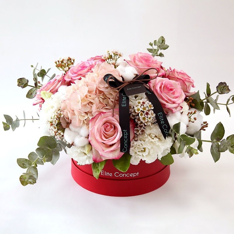 Eternal Love Valentine's Day Potted Flowers - ตกแต่งต้นไม้ - พืช/ดอกไม้ สึชมพู