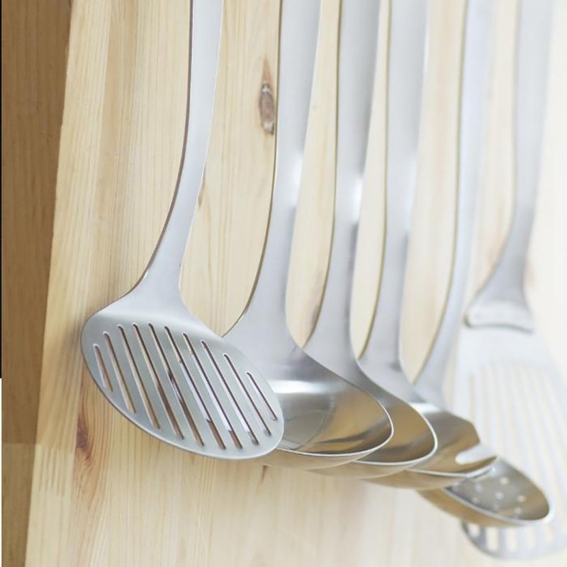 【柳宗理】 調理器具組/6入 - 刀叉/湯匙/餐具組 - 不鏽鋼 