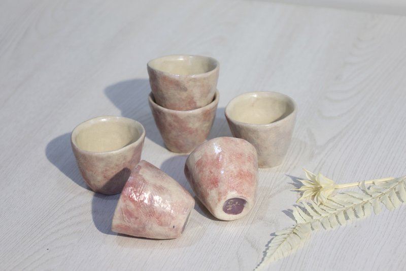 微醺系列小茶杯一組6個 - 茶壺/茶杯/茶具 - 陶 