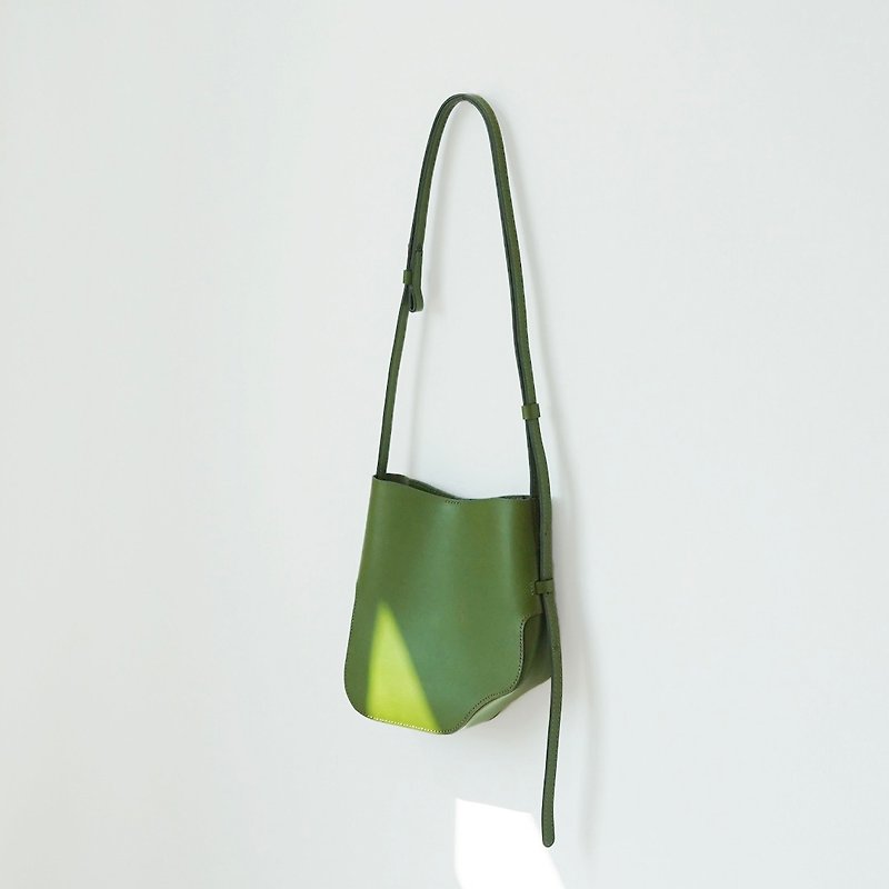 Hill arc shoulder bag L size - Messenger Bags & Sling Bags - Genuine Leather Multicolor