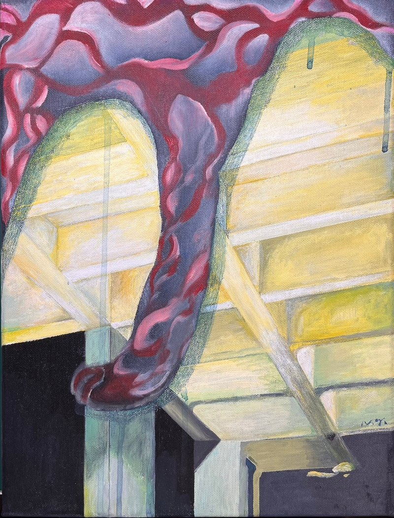 嶋森の手繪作品 /\\ 足 - 海報/掛畫/掛布 - 棉．麻 