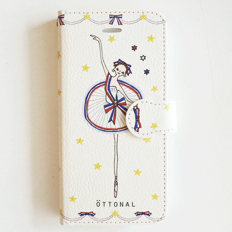 Flames of Paris Book Type iPhone Case - อื่นๆ - วัสดุอื่นๆ ขาว